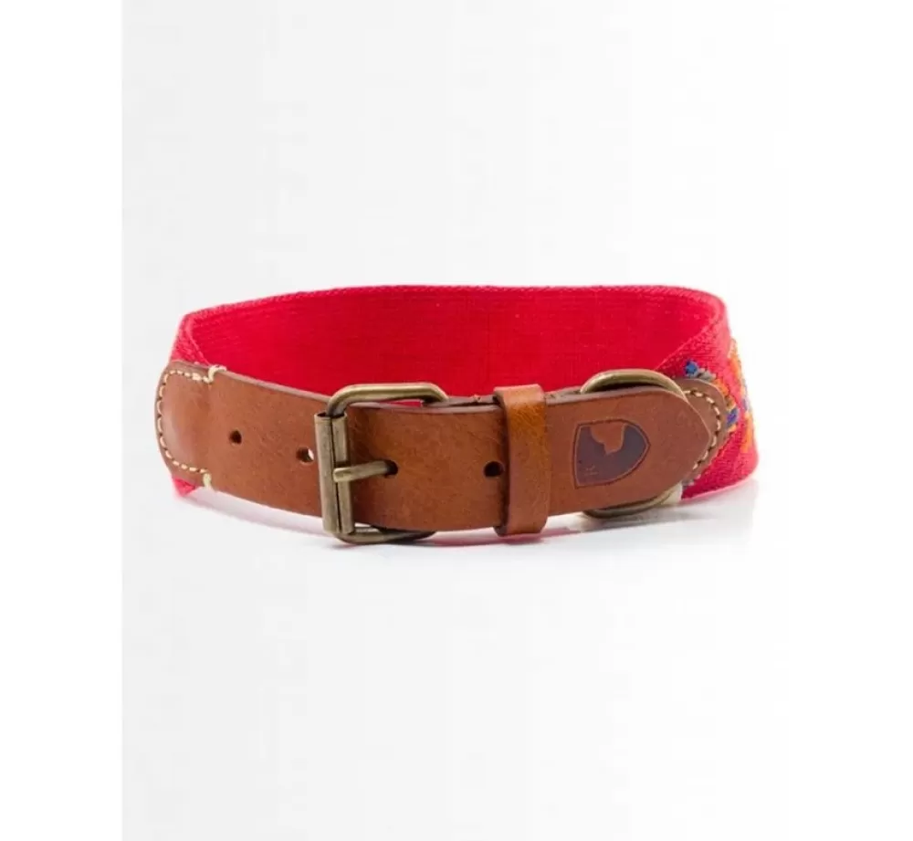 Buddys Exclusive Dog Collars | Dog Collar Etna Red