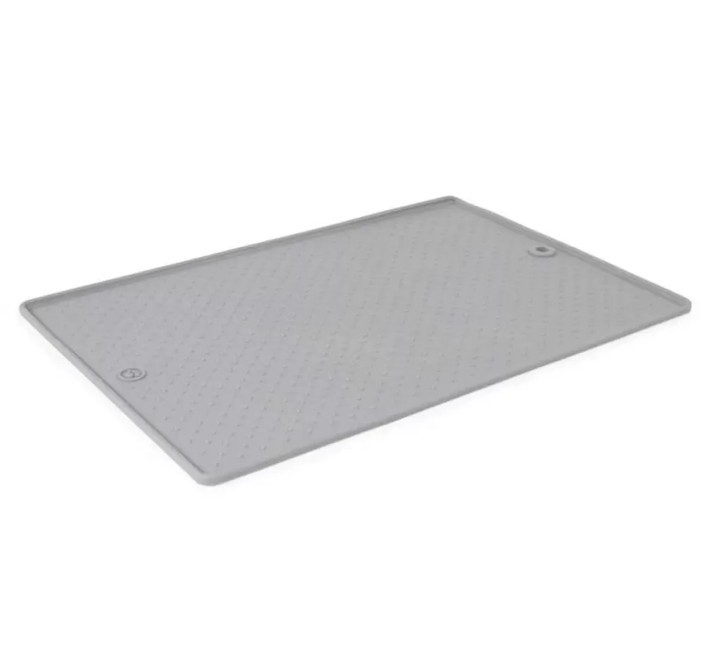 Dexas Bowls | Pet Bowl Grippmat Light Grey