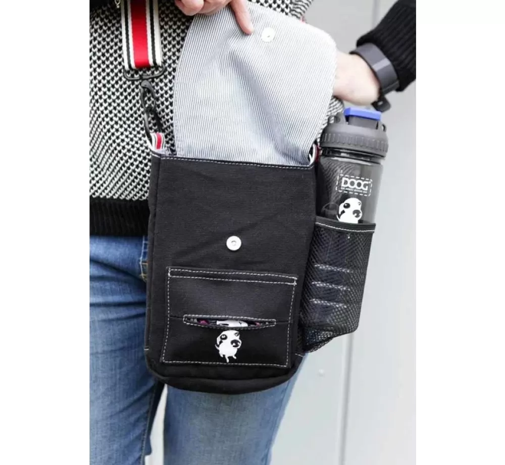 DOOG Reward Bags | Cross Body Bag Walkie Bag Black