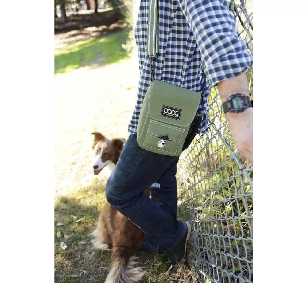 DOOG Reward Bags | Cross Body Bag Walkie Bag Green