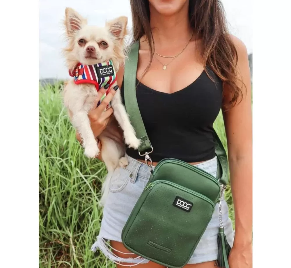 DOOG Reward Bags | Cross Body Bag Walkie Bag Neosport Green