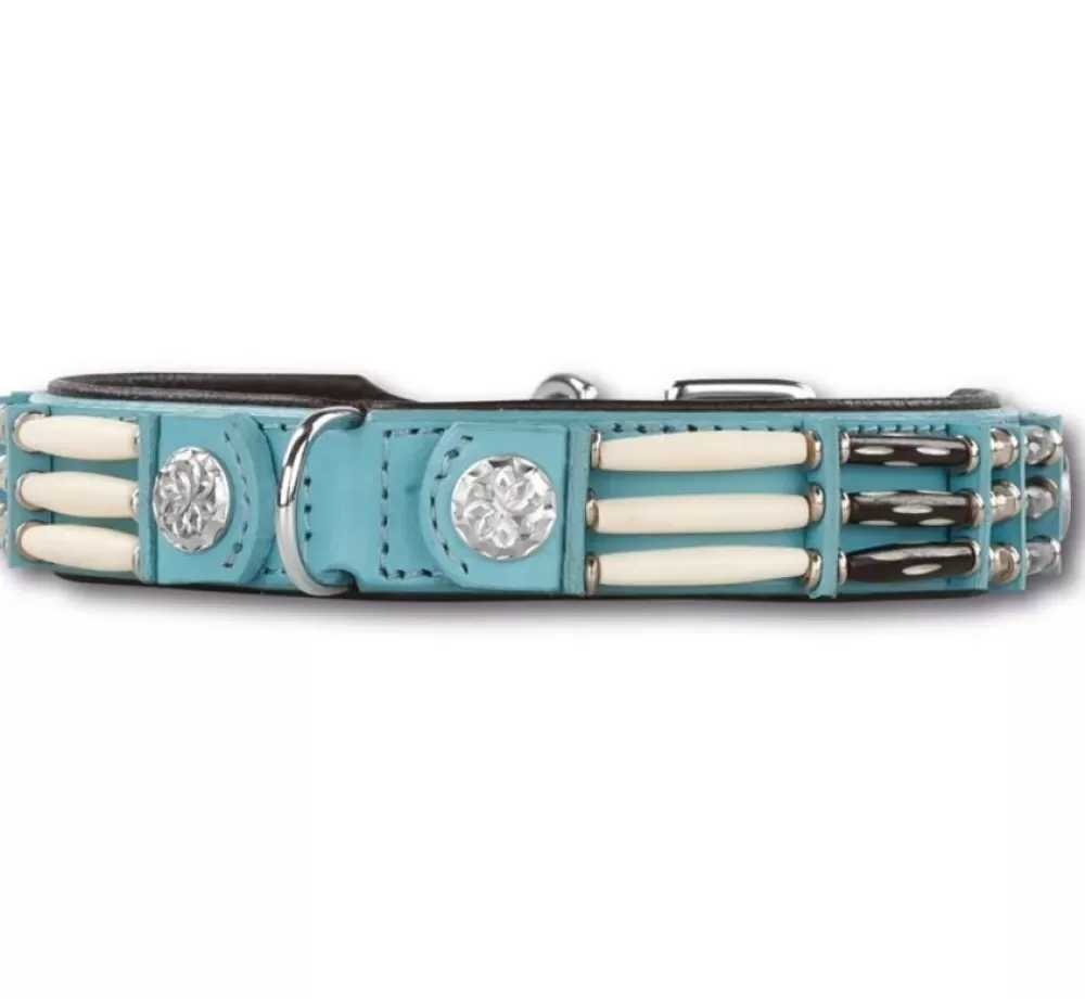 Doxtasy Large Dog Collar | Dog Collar Baby Blue Eagle 25Mm