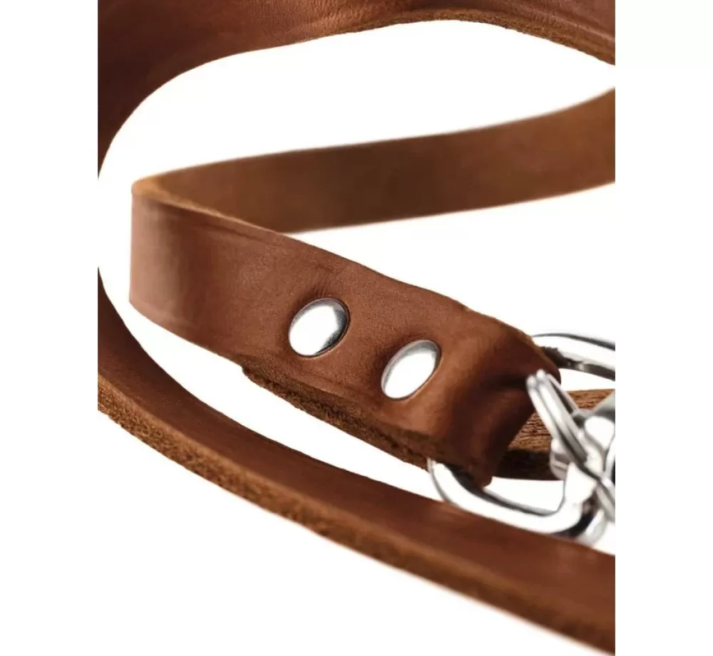 Hunter Hunter Dog Leash | Adjustable Dog Leash Cognac Leather