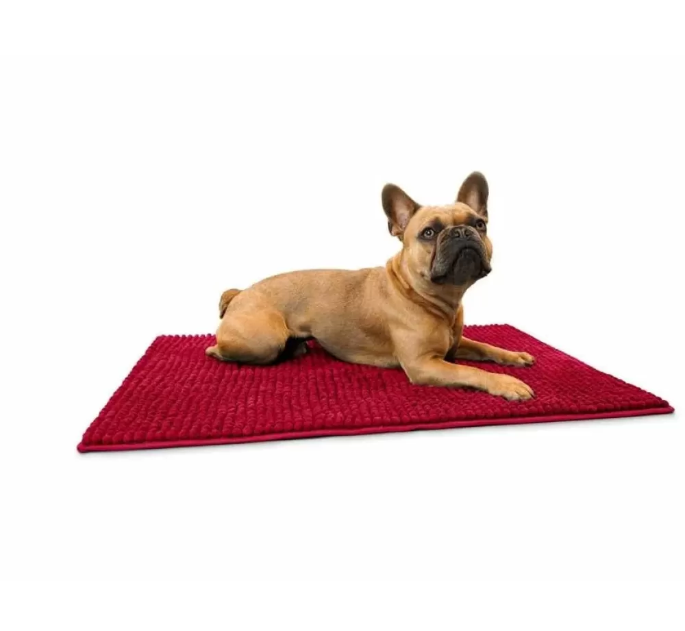 Hunter Barrier Rugs | Brush Mat Waterloo Red