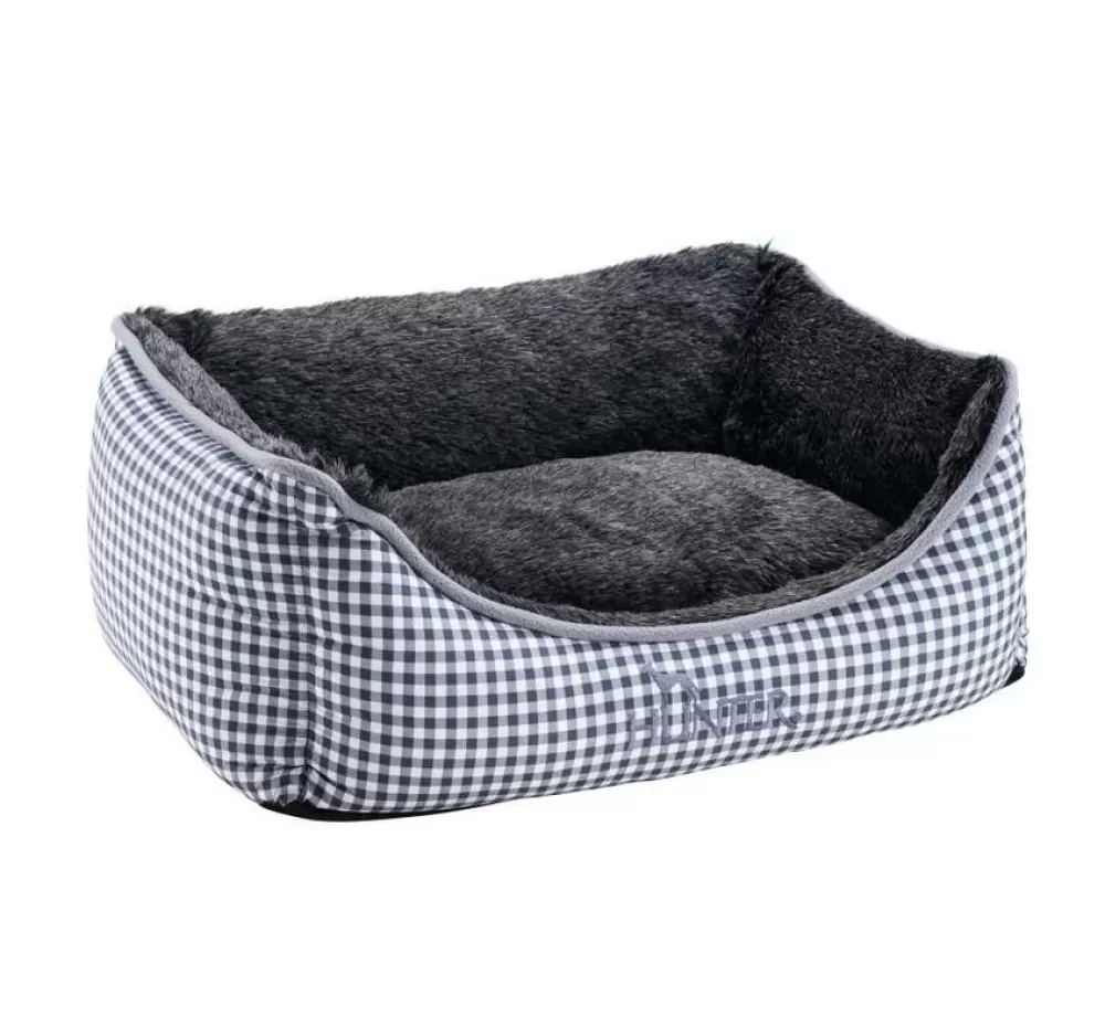 Hunter Synthetic Dog Bed | Dog Bed Astana Grey