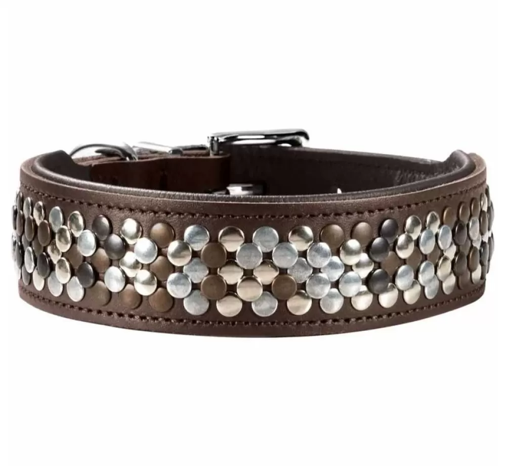 Hunter Large Dog Collar | Dog Collar Arizona Up Brown