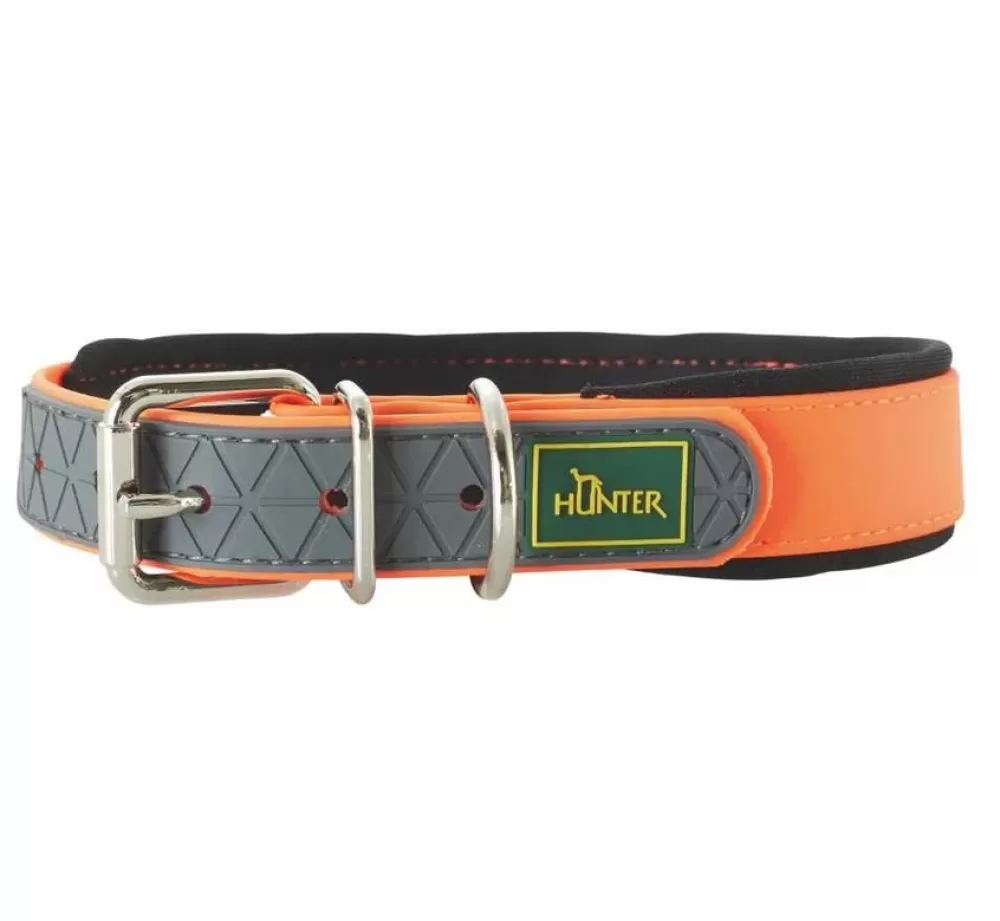 Hunter Large Dog Collar | Dog Collar Convenience Comfort Orange