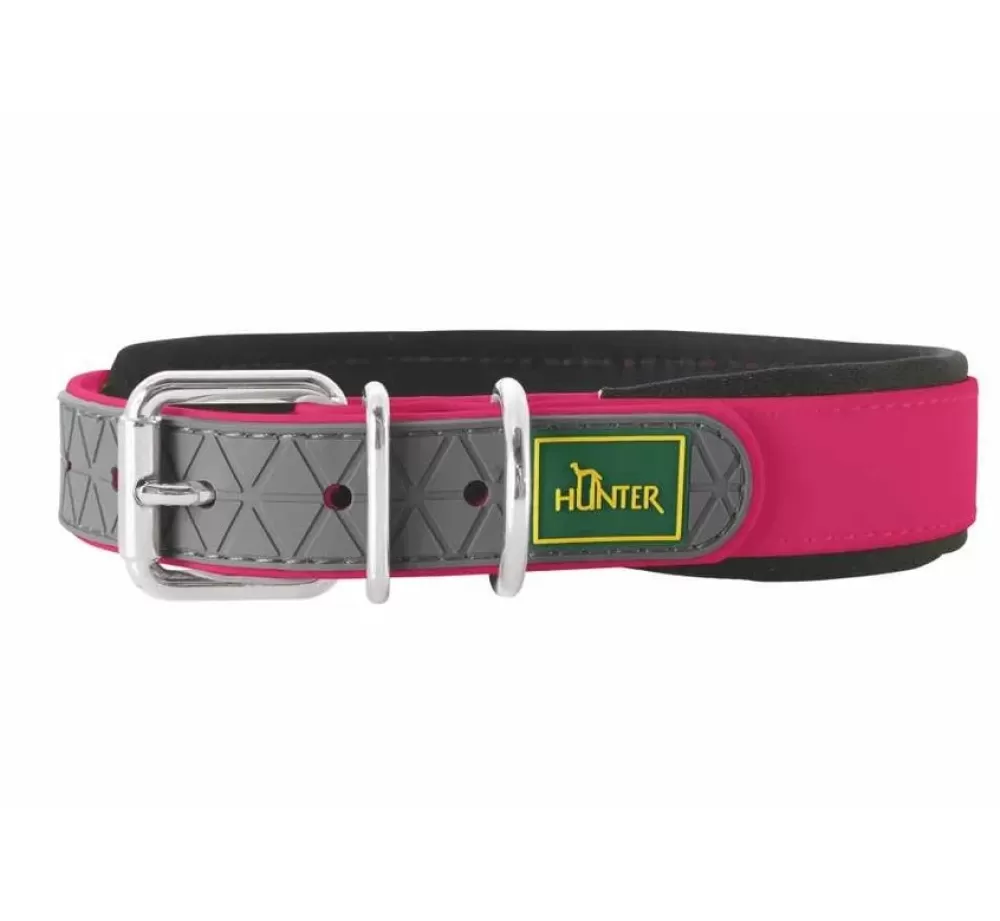 Hunter Large Dog Collar | Dog Collar Convenience Comfort Raspberry