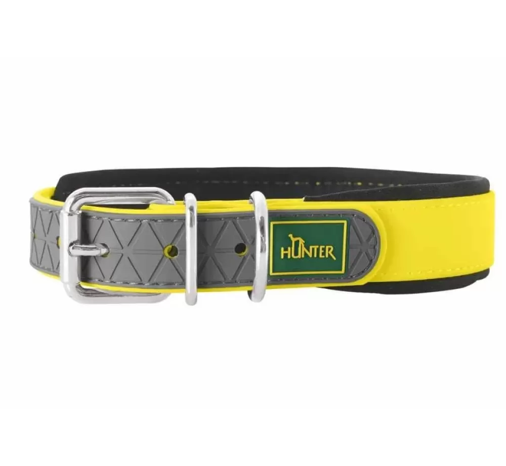 Hunter Large Dog Collar | Dog Collar Convenience Comfort Yellow