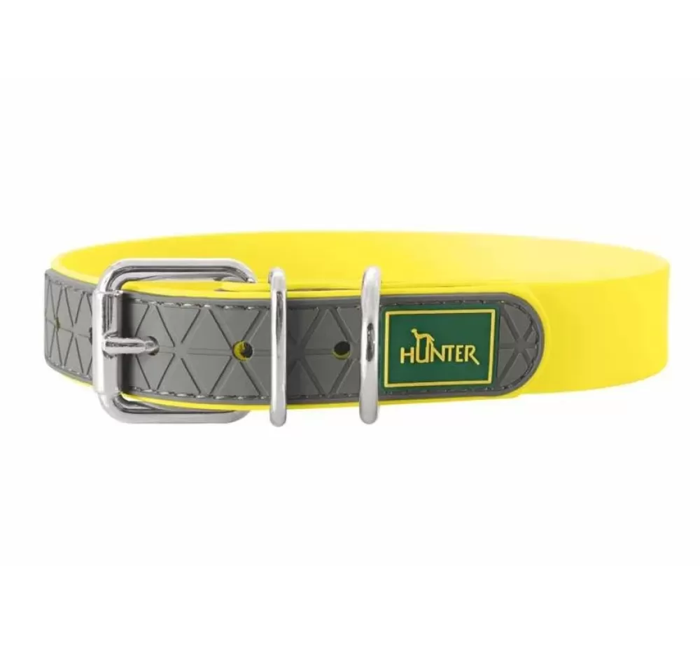 Hunter Large Dog Collar | Dog Collar Convenience Yellow