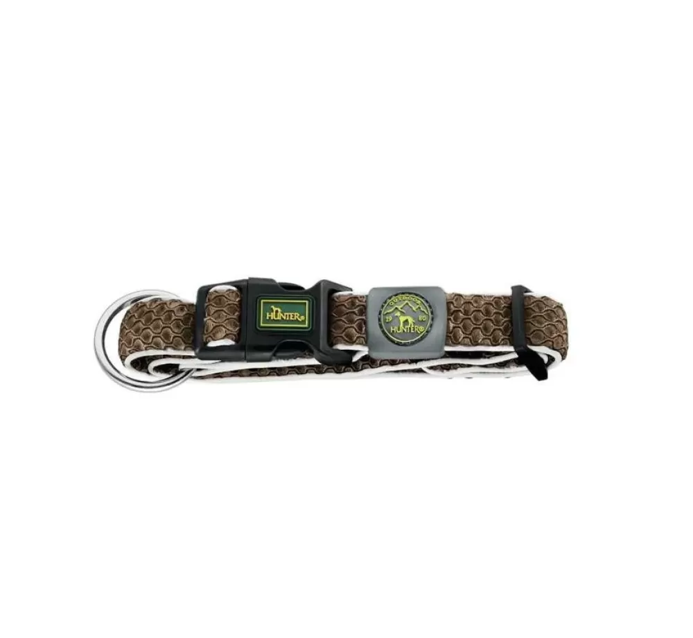 Hunter Large Dog Collar | Dog Collar Hilo Vario Plus Brown