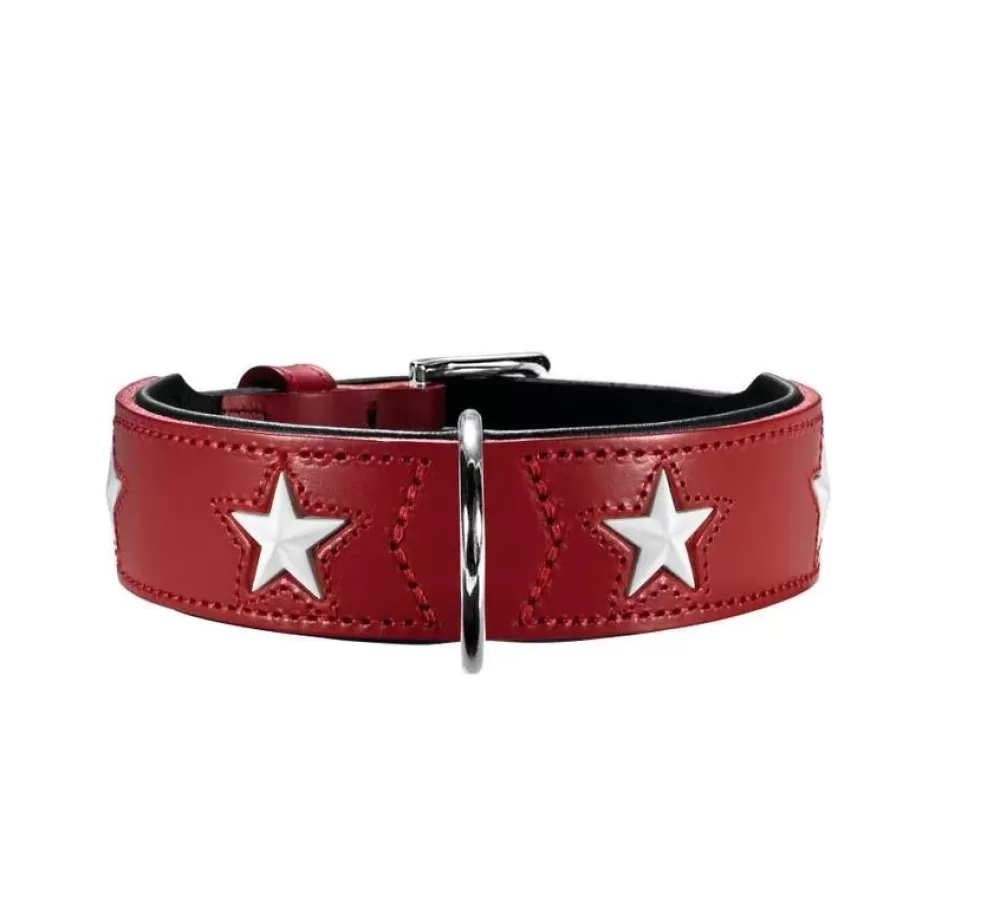 Hunter Large Dog Collar | Dog Collar Magic Star Red