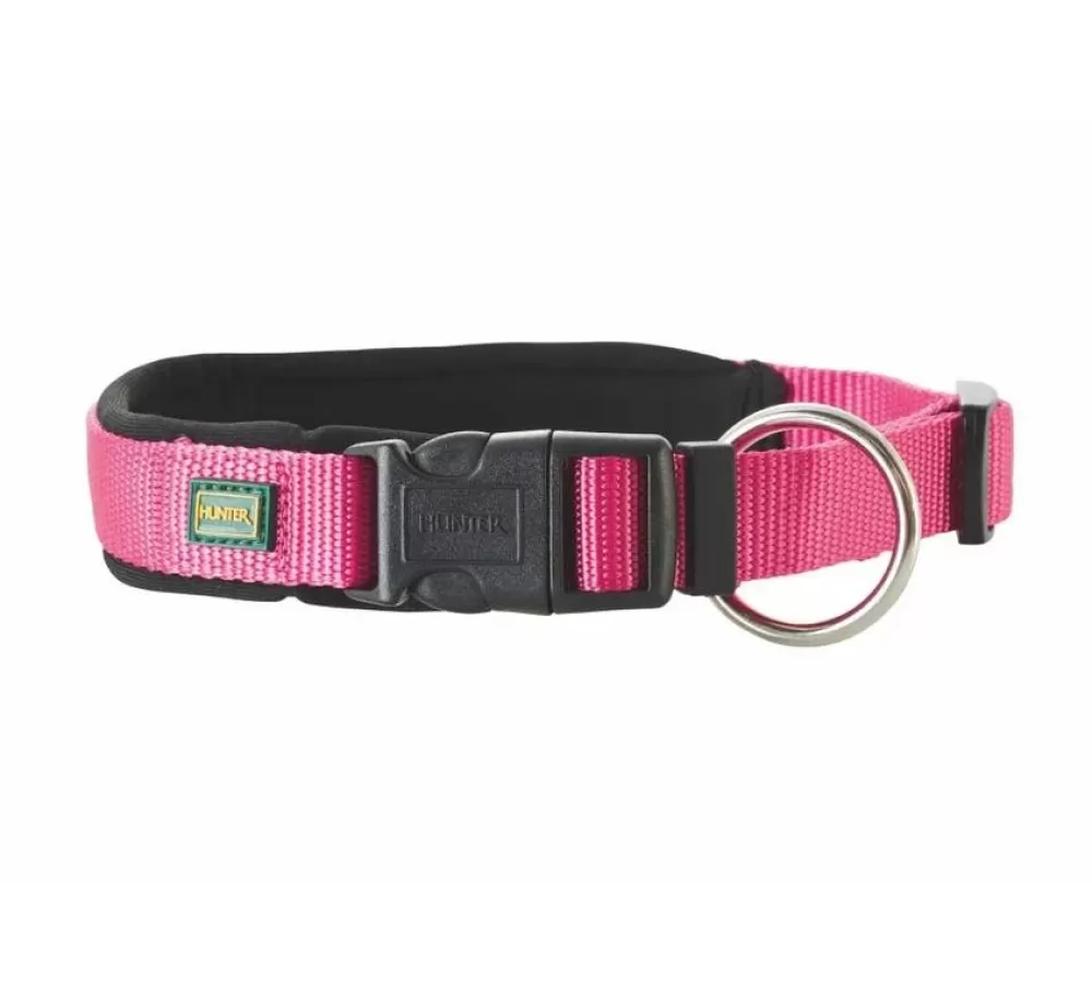 Hunter Large Dog Collar | Dog Collar Neoprene Vario Plus Raspberry