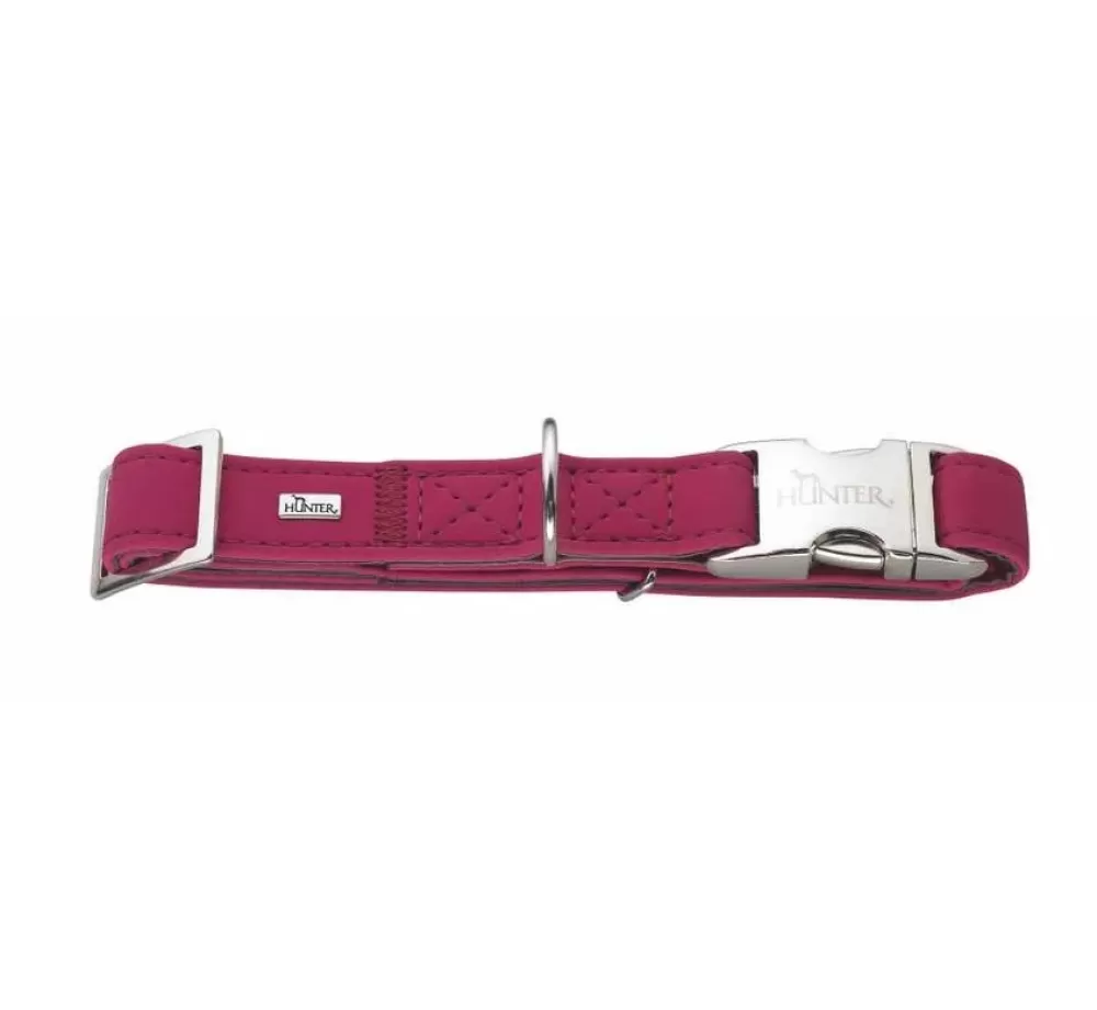 Hunter Large Dog Collar | Dog Collar Softie Alu Strong Raspberry