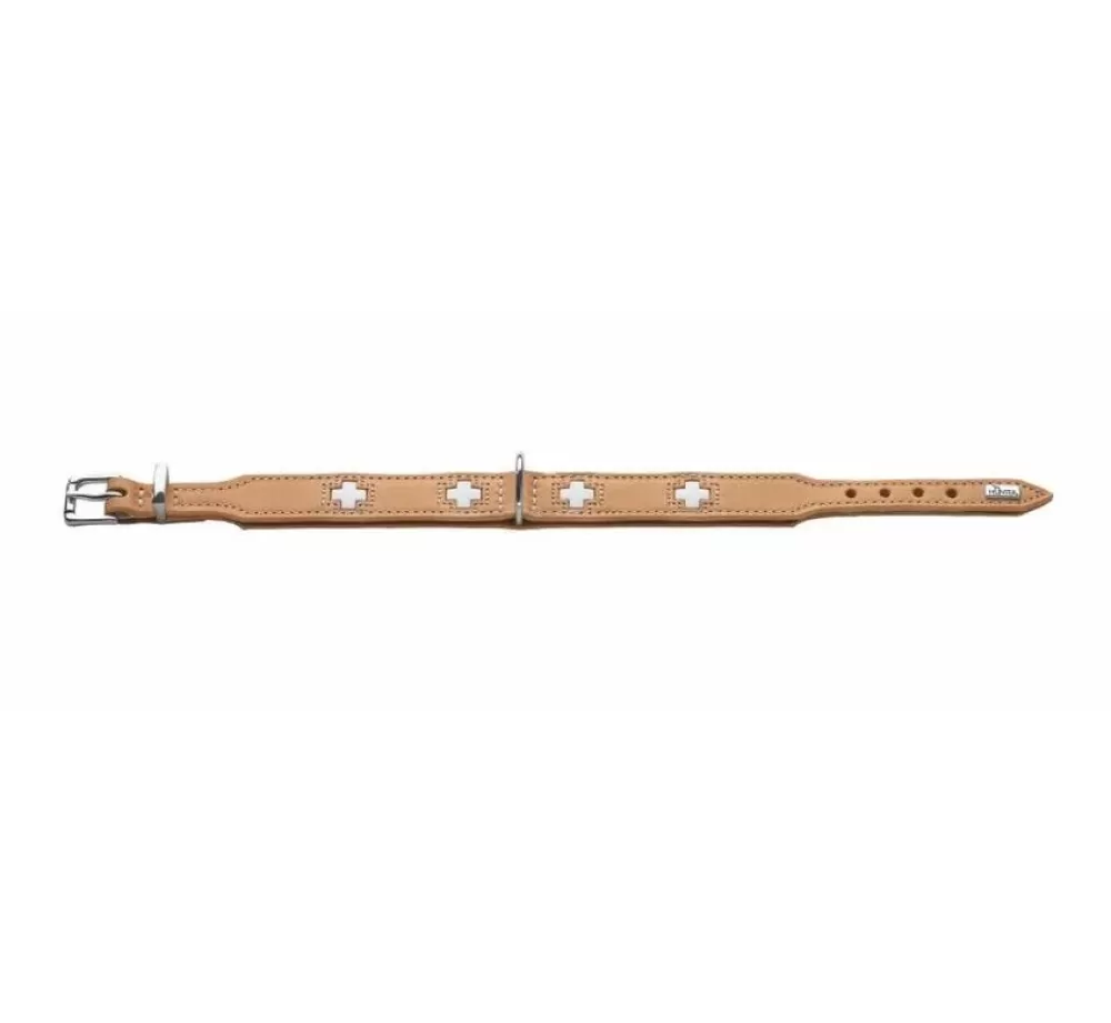 Hunter Large Dog Collar | Dog Collar Swiss Beige