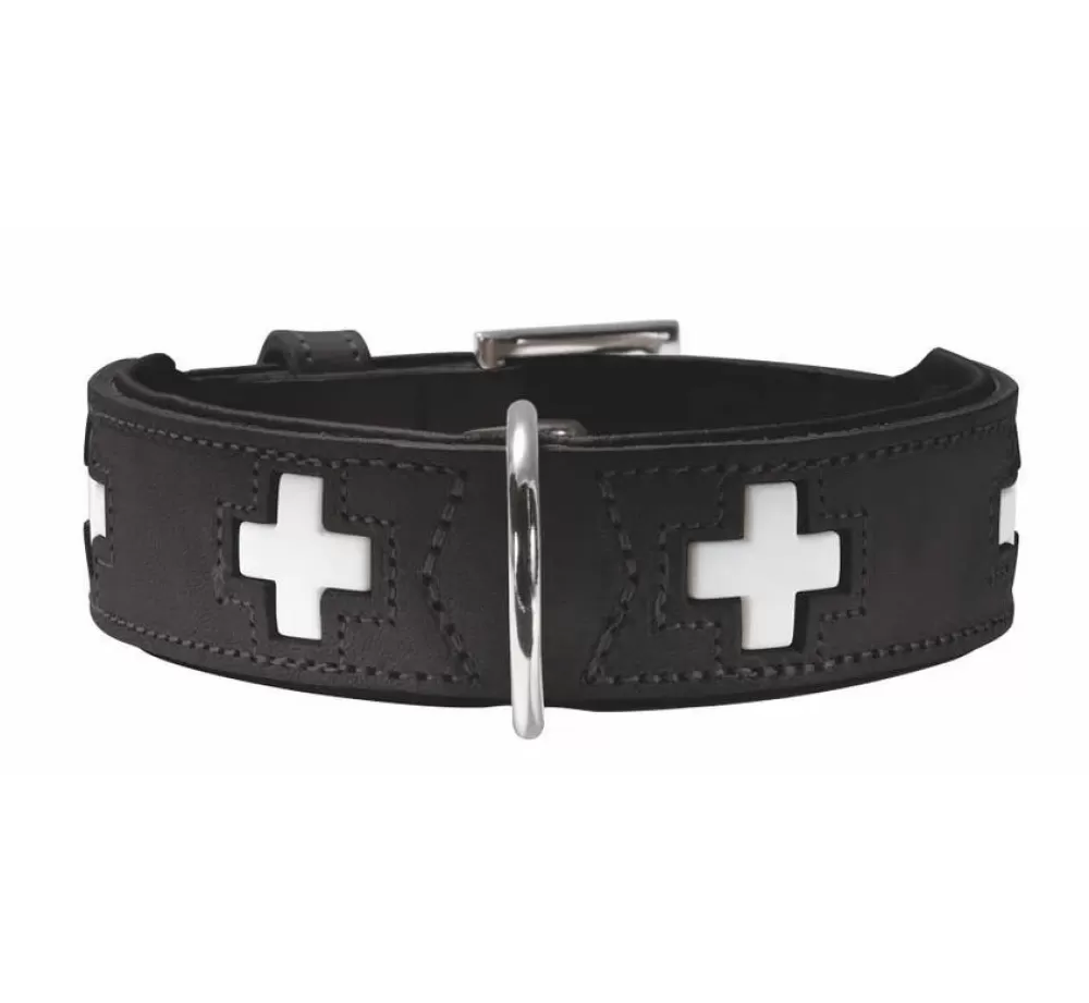 Hunter Large Dog Collar | Dog Collar Swiss Black