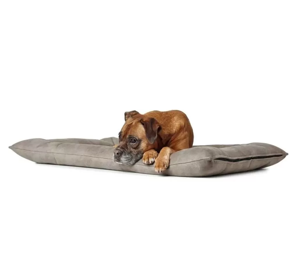 Hunter Imitation Leather Dog Cushion | Dog Cushion Faux Leather Bologna Stone