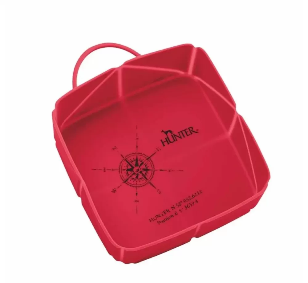 Hunter Bowls | Foldable Travel Bowl List Red