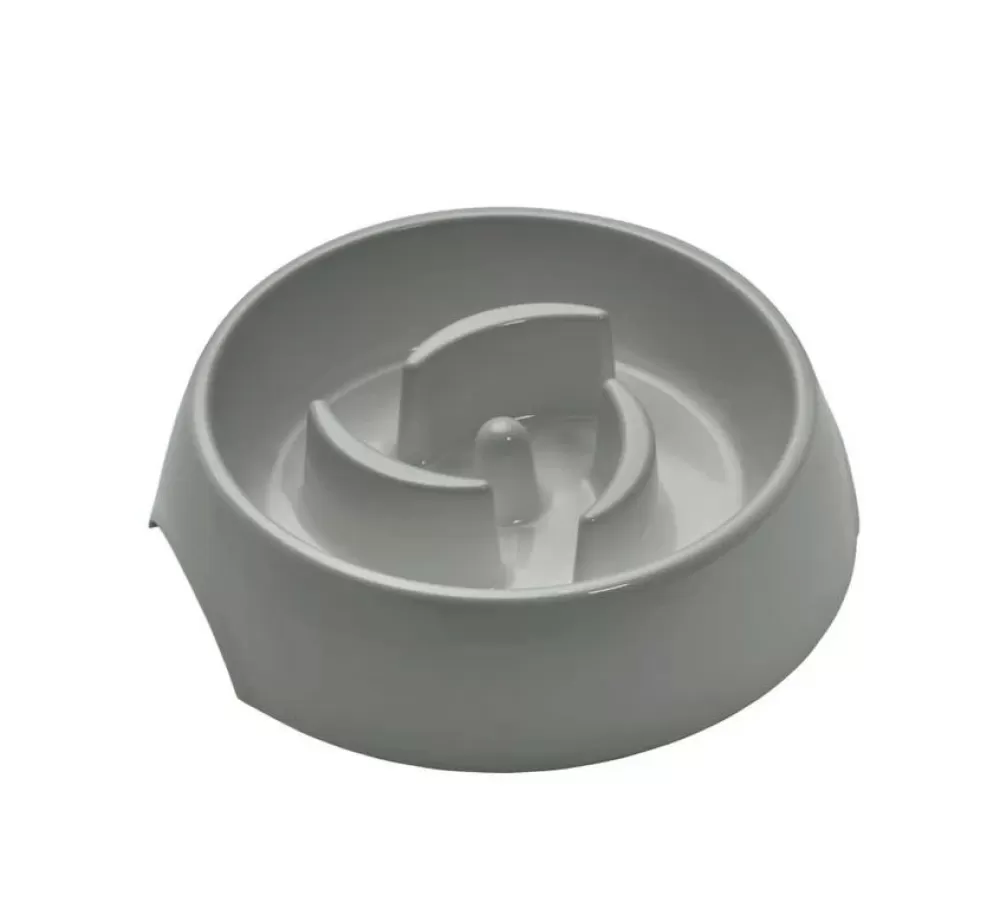 Hunter Food Bowl And Water Bowl | Slow Feeding Bowl Atlanta Grey