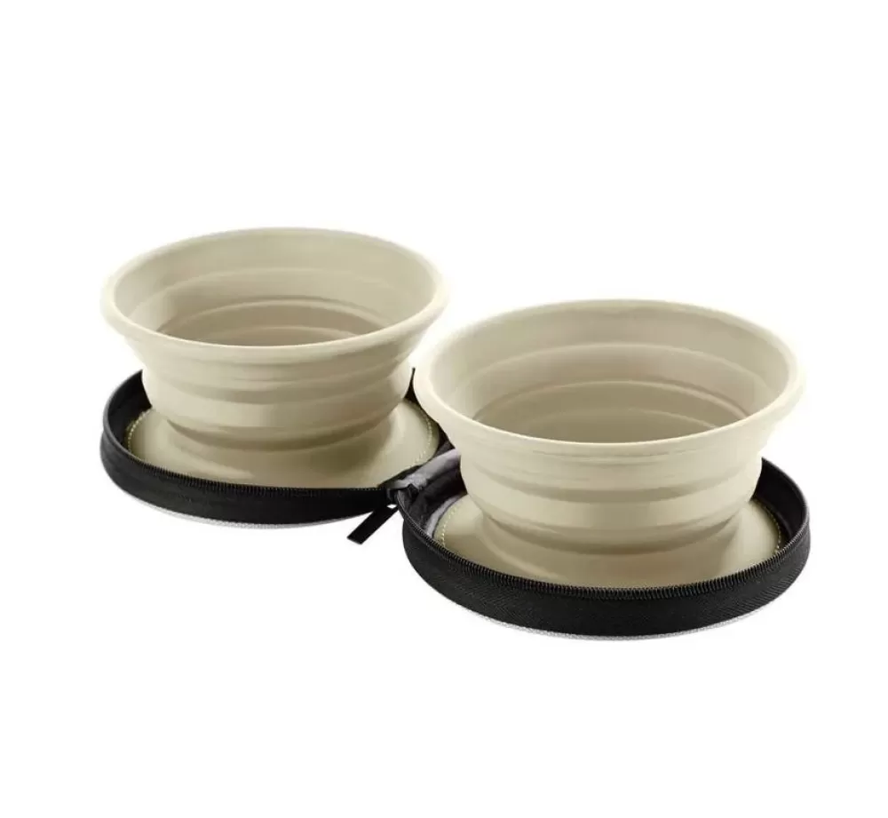 Hunter Bowls | Travel Bowl List Beige With Bag