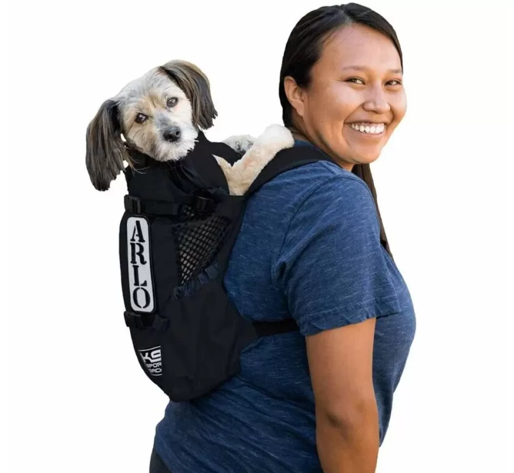 K9 Sport Sack Pet Carriers | Dog Backpack Air Black 2