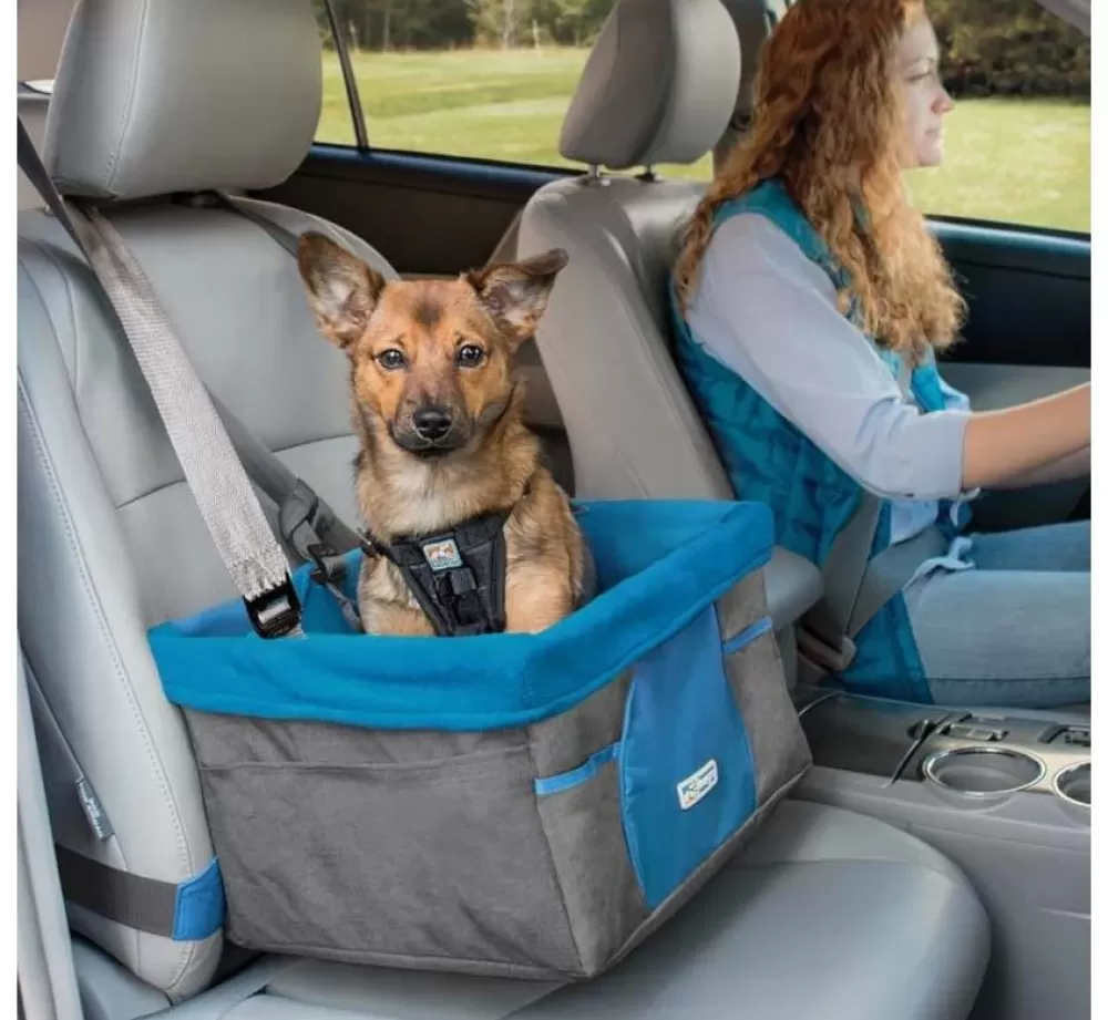 Kurgo Dog Car Seat | Dog Car Seat Grey