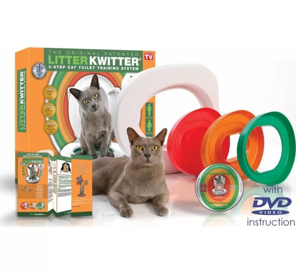 Litter Kwitter Litter | Toilet Training System For Cats