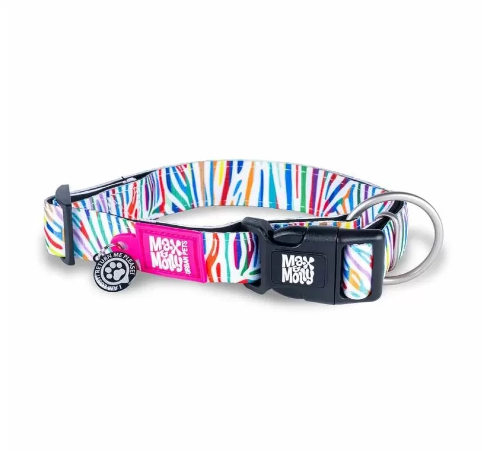 Max & Molly Puppy Collar | Dog Collar Magic Zebra