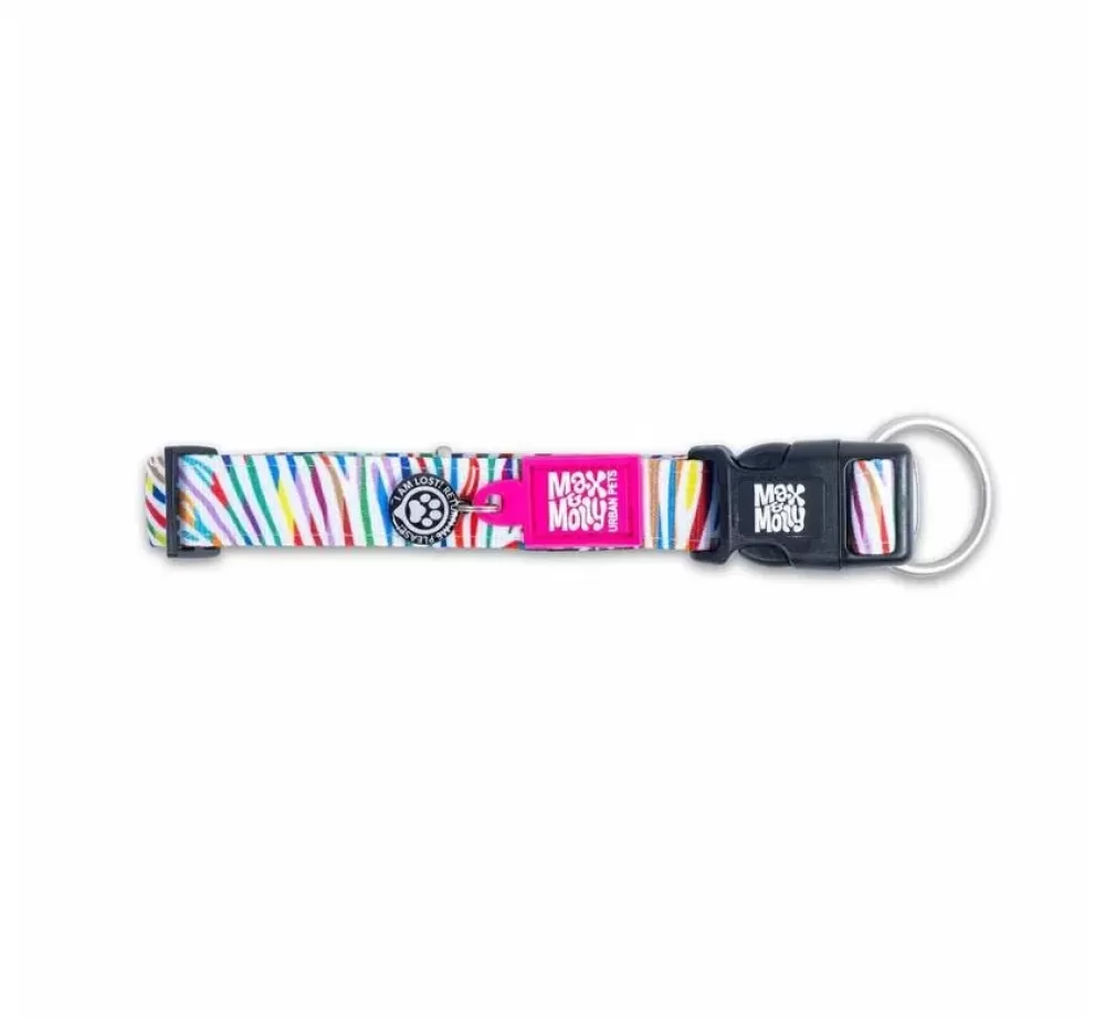 Max & Molly Puppy Collar | Dog Collar Magic Zebra