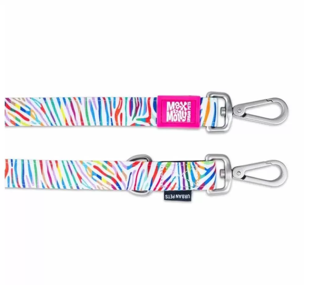 Max & Molly Puppy Leash | Dog Leash Multi Function Magical Zebra