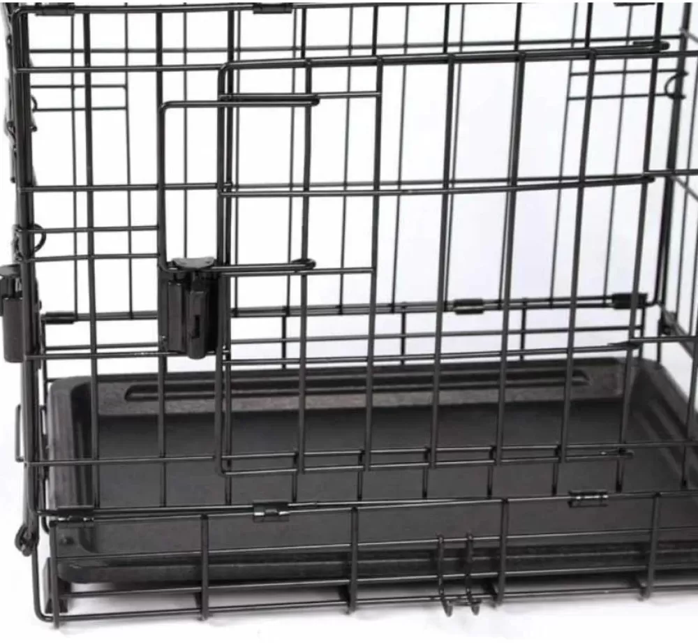 M-Pets Travel Bench Dog | Foldable Wire Cage