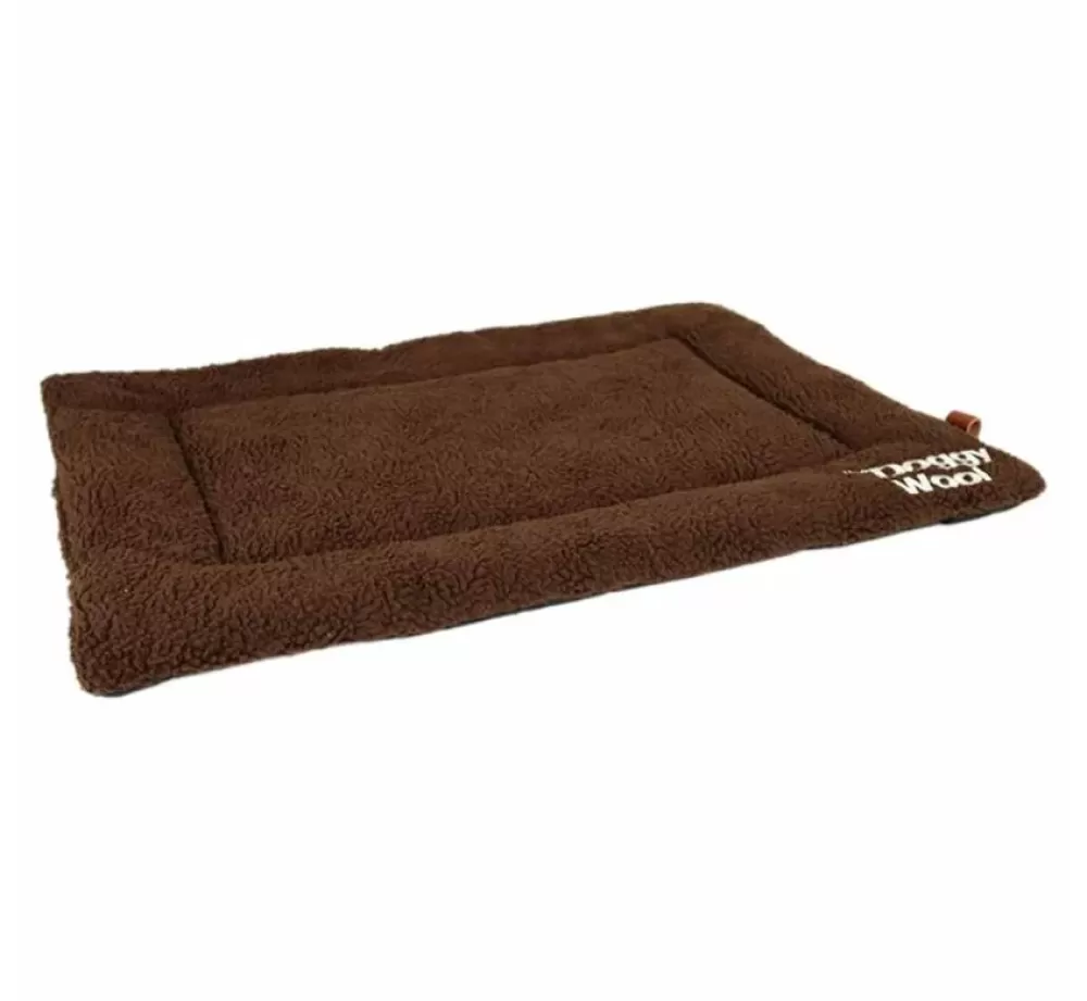 Pet-Joy Dog Blankets | Dog Blanket Doggywool Brown