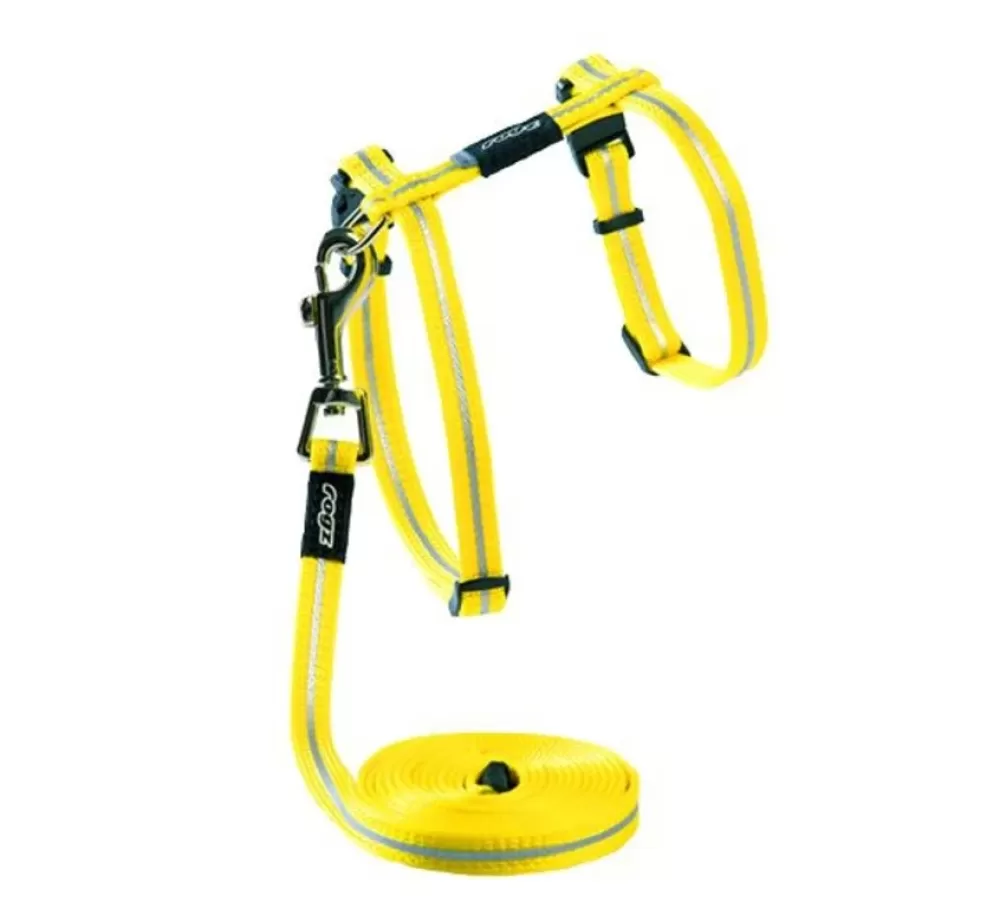 Rogz Cat Harness | Cat Harness Alleycat Yellow