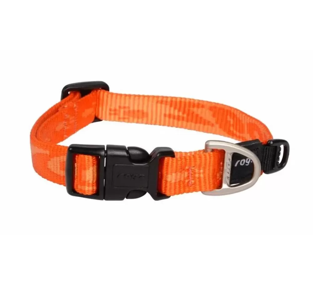 Rogz Large Dog Collar | Dog Collar Alpinist Orange