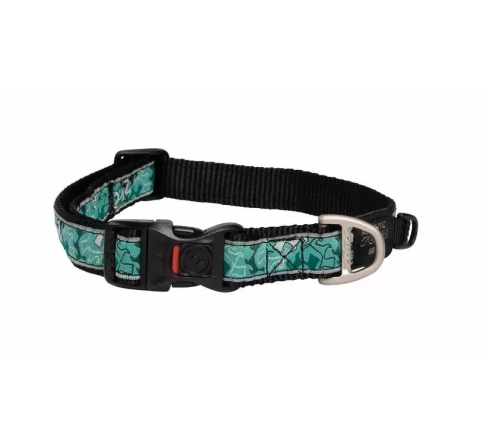 Rogz Large Dog Collar | Dog Collar Mint Dog