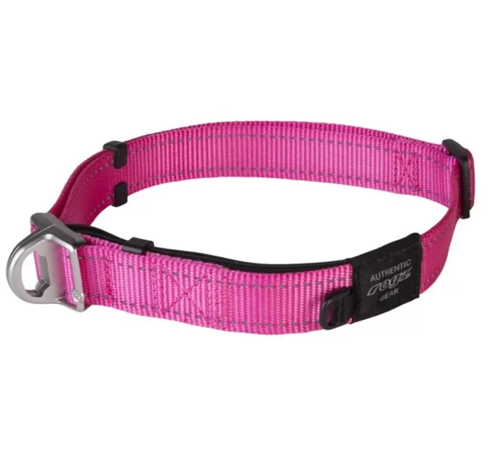 Rogz Large Dog Collar | Dog Collar Safety Pink