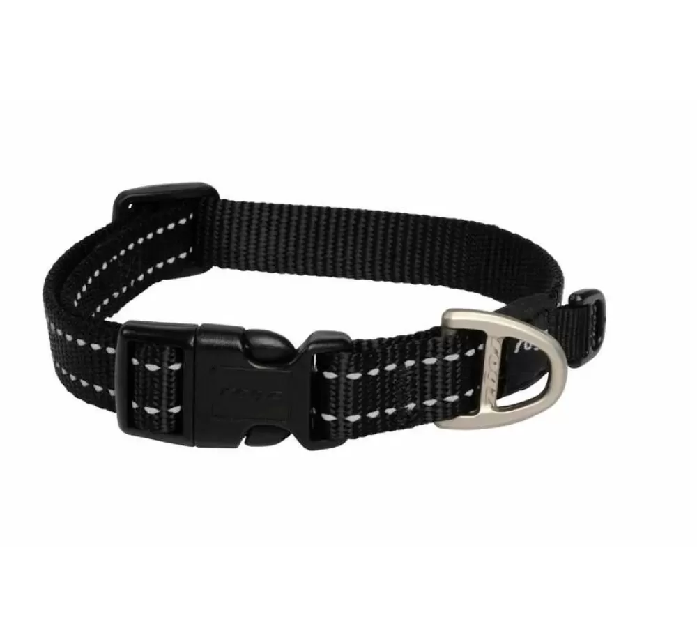 Rogz Large Dog Collar | Dog Collar Utility Black