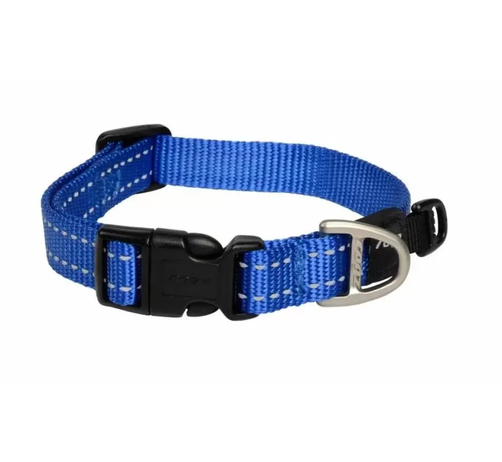 Rogz Large Dog Collar | Dog Collar Utility Blue