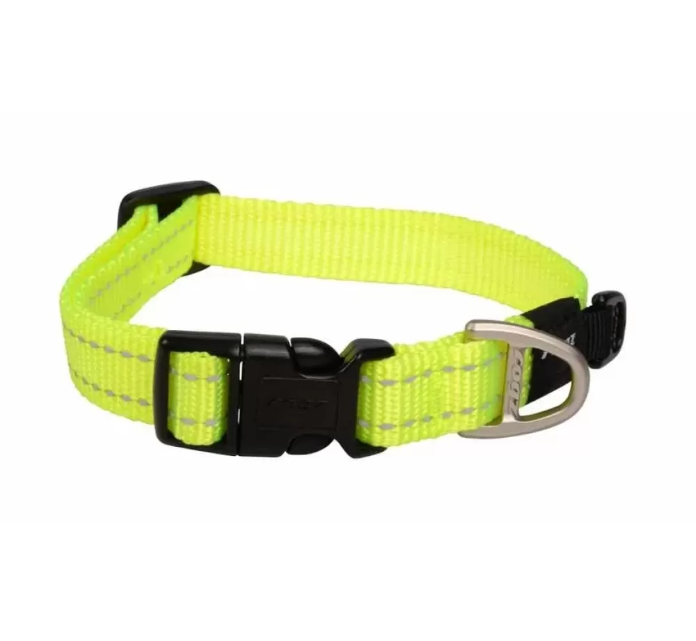 Rogz Large Dog Collar | Dog Collar Utility Yellow