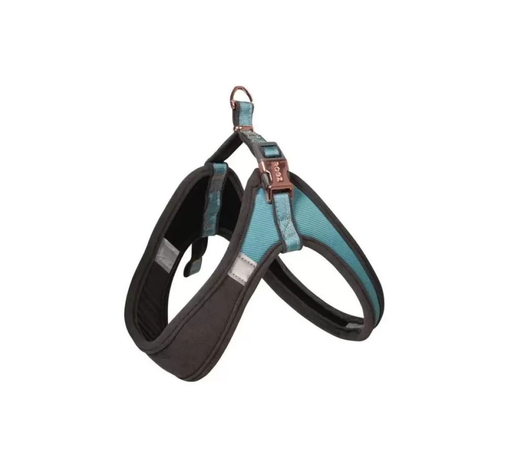 Rogz Puppy Harness | Dog Harness Fast Fit Urban Turquoise Moon