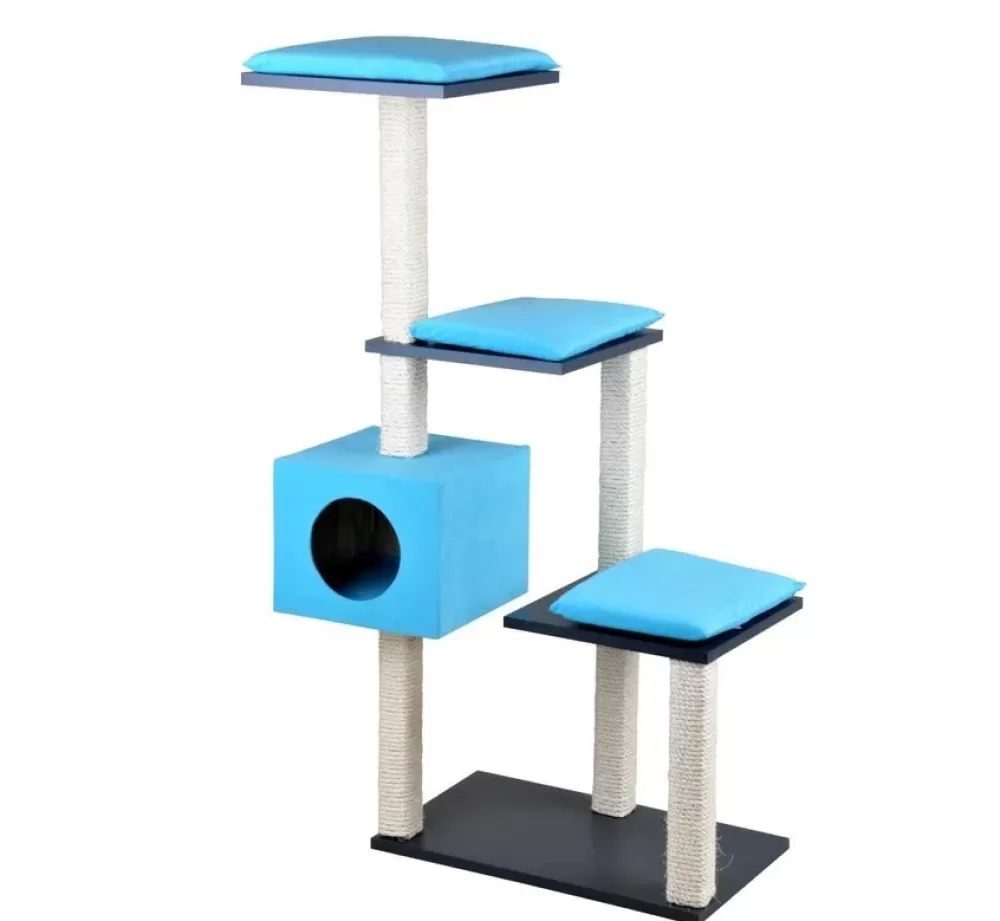 Silvio Design Scratching Post | Cat Tree Cozy Blue Xl