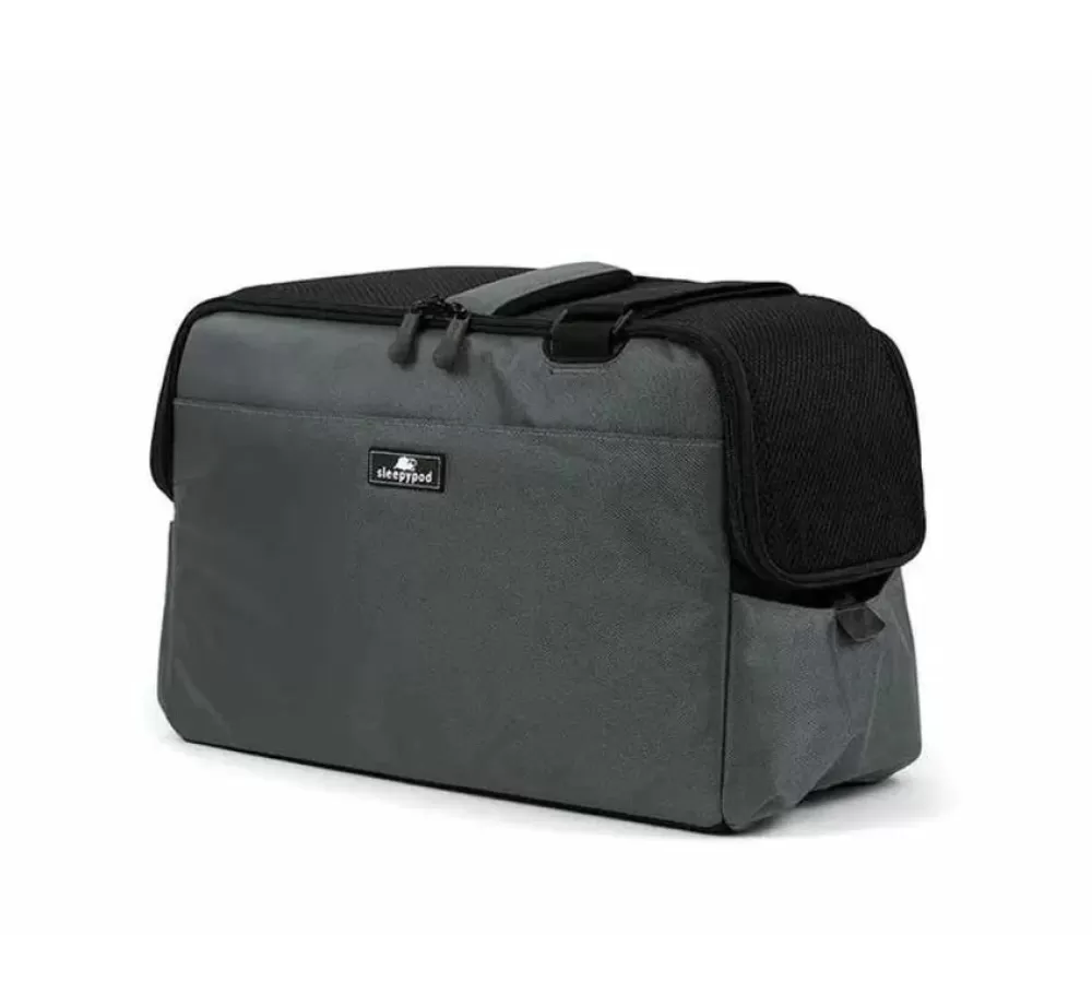 Sleepypod Pet Carriers | Pet Carrier Atom Charcoal Grey