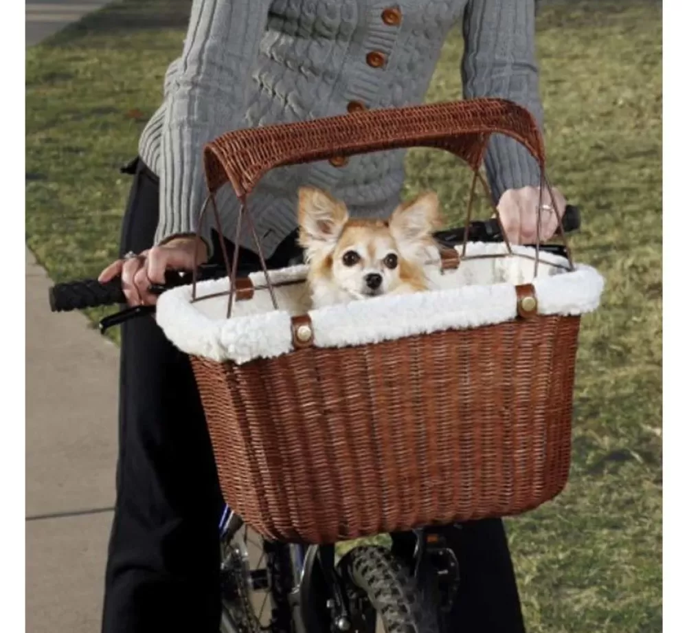 Solvit Bike Essentials | Dog Bicycle Basket