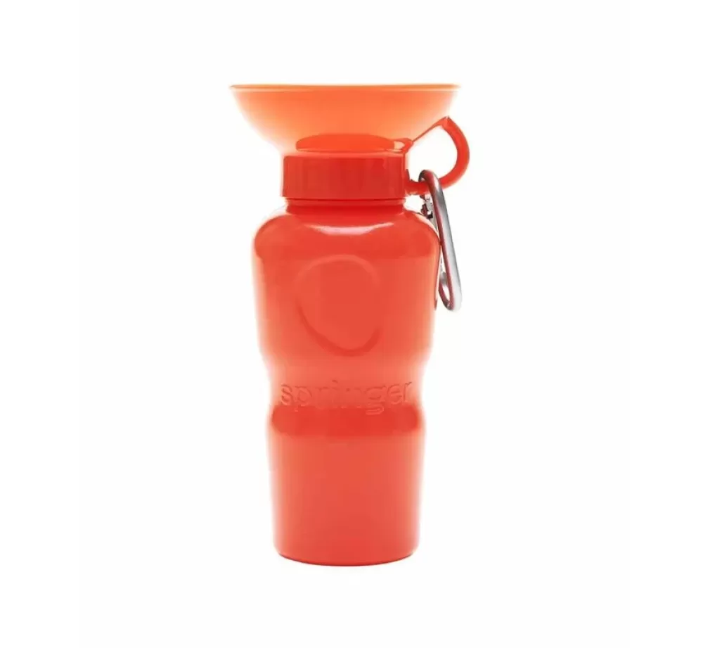 Springer Food Bowl And Water Bowl | Drinking Bottle Dog Classic Poppy