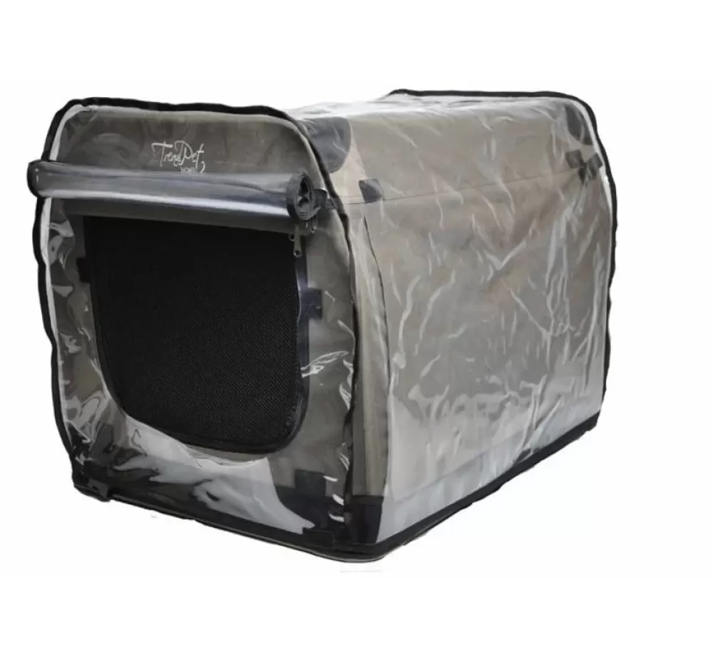 TrendPet Travel Bench Dog | Rain Cover For Folding Dog Crate