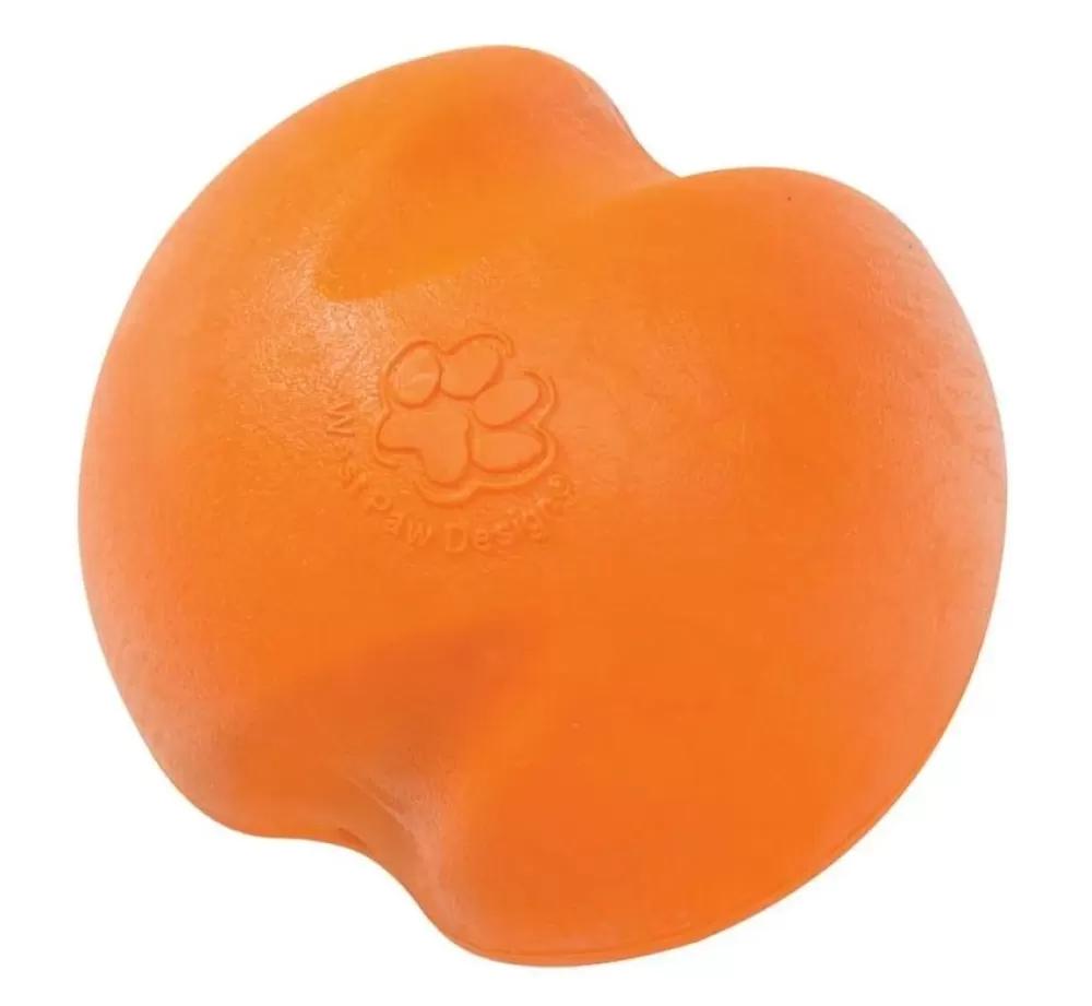 West Paw Design For The Boat | Dog Toy Zogoflex Jive Orange